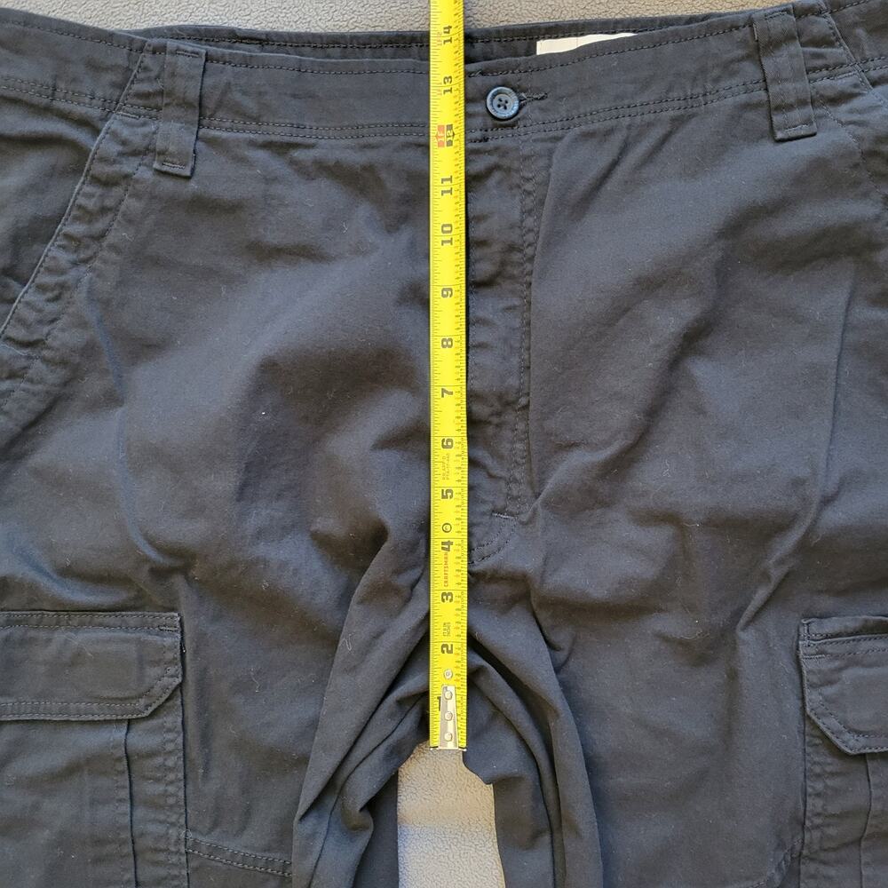 WRANGLER Jeans Mens 40x30 Black RELAXED FIT CARGO Pockets Five Star Premium - Picture 4 of 15